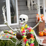 Skeleton Luau Limbo Halloween Decorating Kit - 60 Pc.
