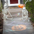 Skeleton Sidewalk Art Halloween Decorating Kit - 22 Pc.