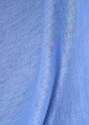1 Yard Sky Blue Linen Fabric Softened Lightweight Solid 58 Inches Wide for Clothing and Crafts