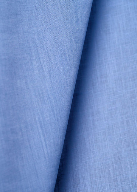 1 Yard Sky Blue Linen Fabric Softened Lightweight Solid 58 Inches Wide for Clothing and Crafts
