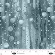 Cotton Wideback Fabric Slate Bubble Pops 108"