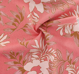 Rayon Linen 1D1943 Burnt Coral Rayon Linen Fabric - Burnt Coral, 51/53" Width
