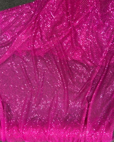 1 Yard Small Dot Confetti Sequin Fabric for Apparel Costumes and Decor 45 Inches Wide