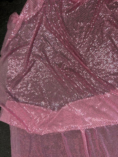 1 Yard Small Dot Confetti Sequin Fabric for Apparel Costumes and Decor 45 Inches Wide