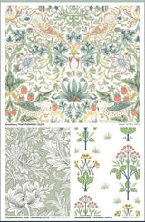 Quilting Cotton Small Pimpernel Blush Leicester Collection by Original Morris & Co
