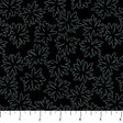 Cotton Floral Print Fabric Smoke 44/45" Wide