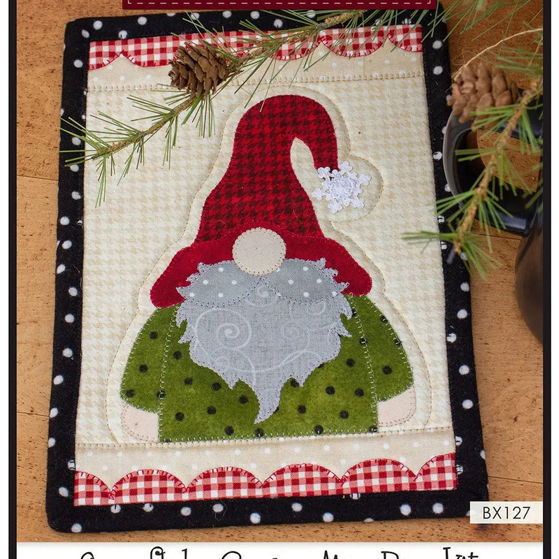Mug Rug Kit Snowflake Gnome