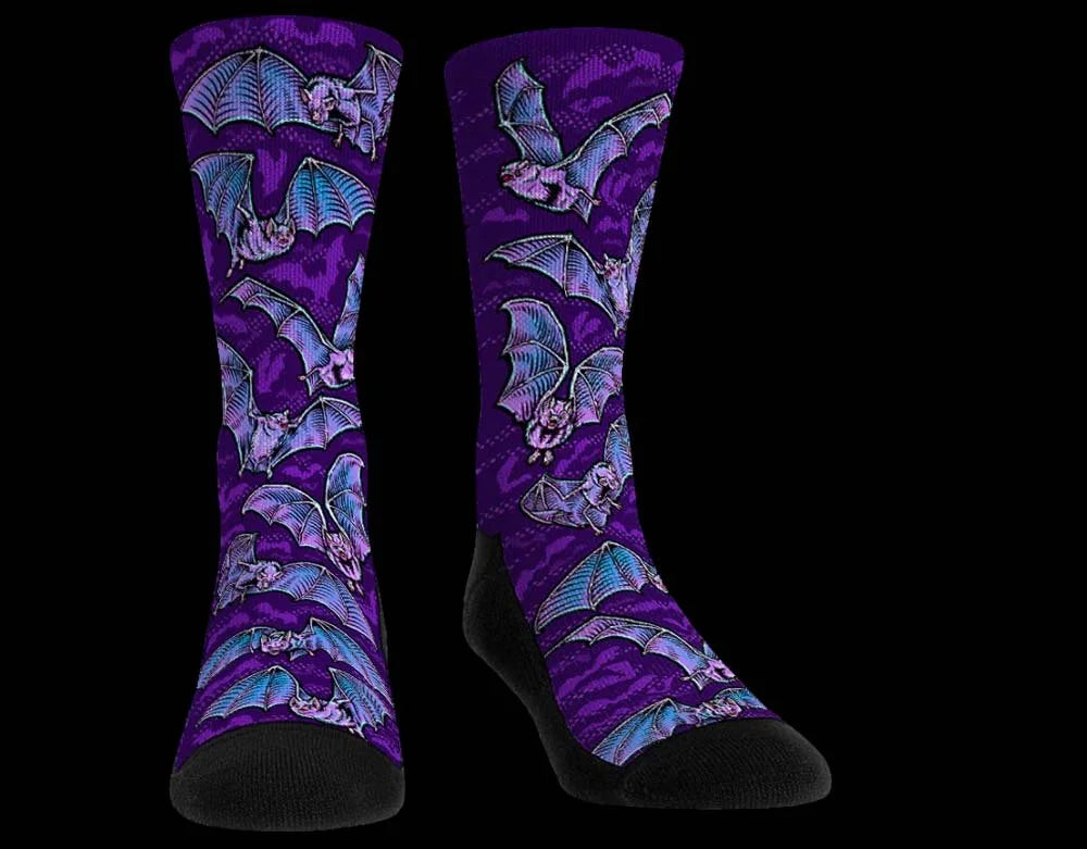 Going Batty - Monster Socks