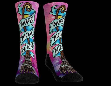 Wife Mom Witch - Monster Socks