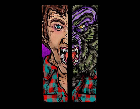 Wolfie Wolfman - Monster Socks