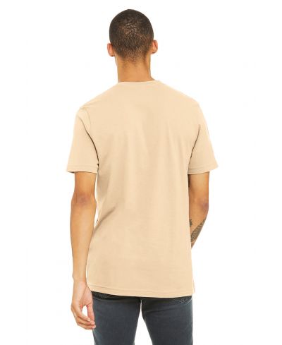 Bella Canvas 3001 Airlume Cotton Fabric - Soft Cream, Crewneck, Unisex, Short Sleeve (1 Piece)