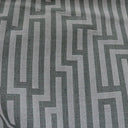 Linen Blend Flock Lines Upholstery Fabric by the Yard
