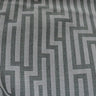 Linen Blend Flock Lines Upholstery Fabric by the Yard