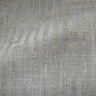 Linen Blend Flock Lines Upholstery Fabric by the Yard
