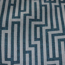 Linen Blend Flock Lines Upholstery Fabric by the Yard