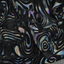 Foiled Stretch Velvet Sonic Swirl