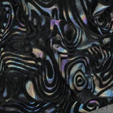 Foiled Stretch Velvet Sonic Swirl