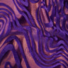 Foiled Stretch Velvet Sonic Swirl