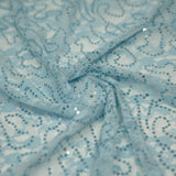 Stretch Lace Sequin Fabric