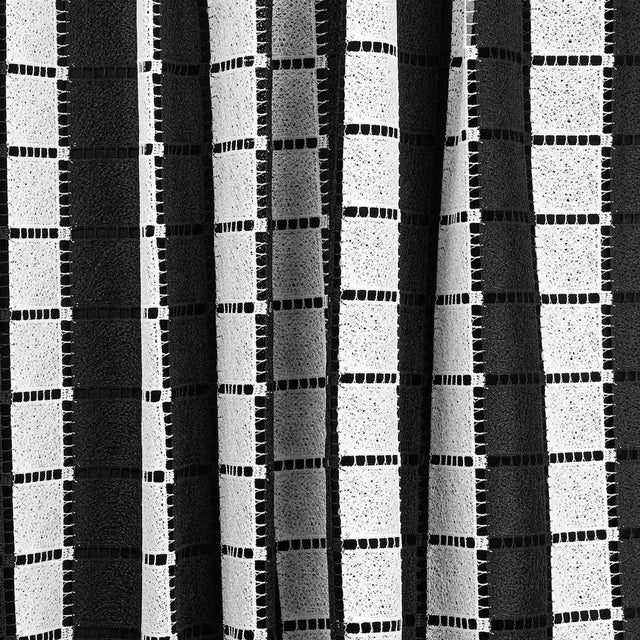 Mechanical Lace Black White