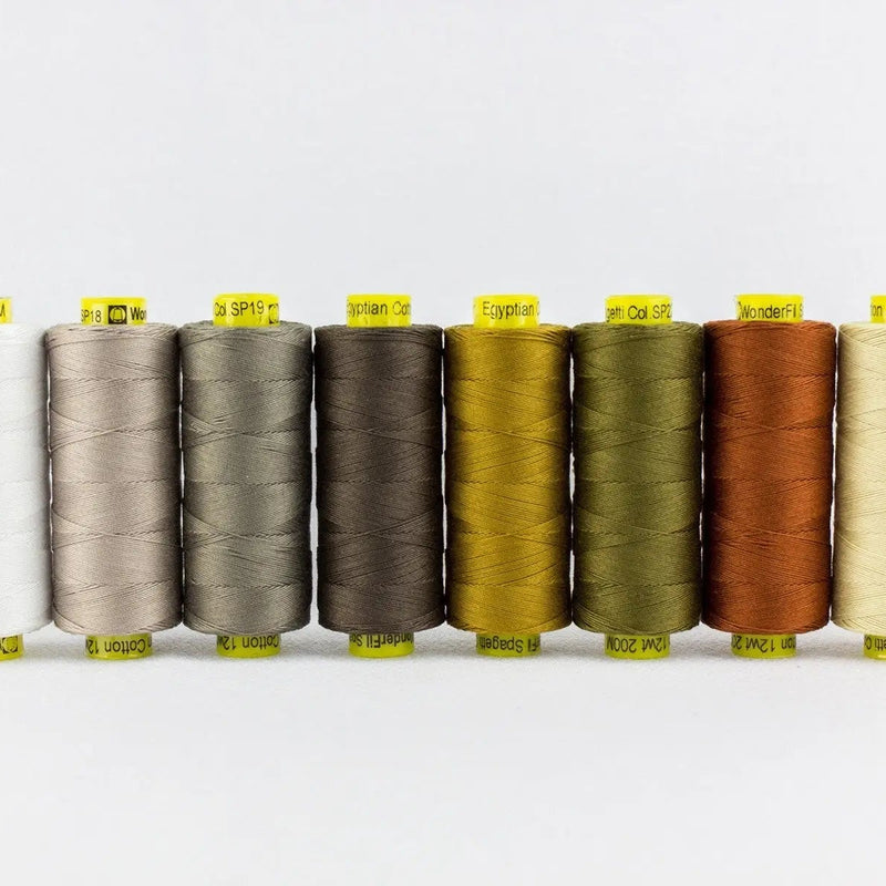 Cotton Thread Set Neutrals 8 Spools