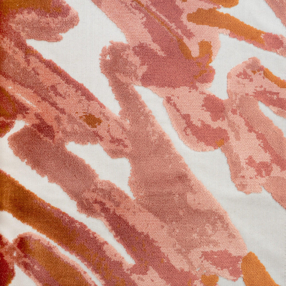 Rayon Cut Velvet Upholstery Fabric Spark Modern Pattern
