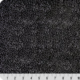 Minky Plush Fabric Sparkle Cuddle Glitter Black/Silver 58-60"