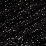 Minky Plush Fabric Sparkle Cuddle Glitter Black/Silver 58-60"