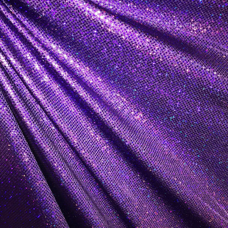 Foiled Spandex Sparkles Fabric