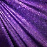 Sparkles Foiled Spandex Fabric - 4-Way Stretch, 54" Width, 208 Gsm (1 Yard)