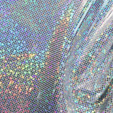 Foiled Spandex Sparkles Fabric