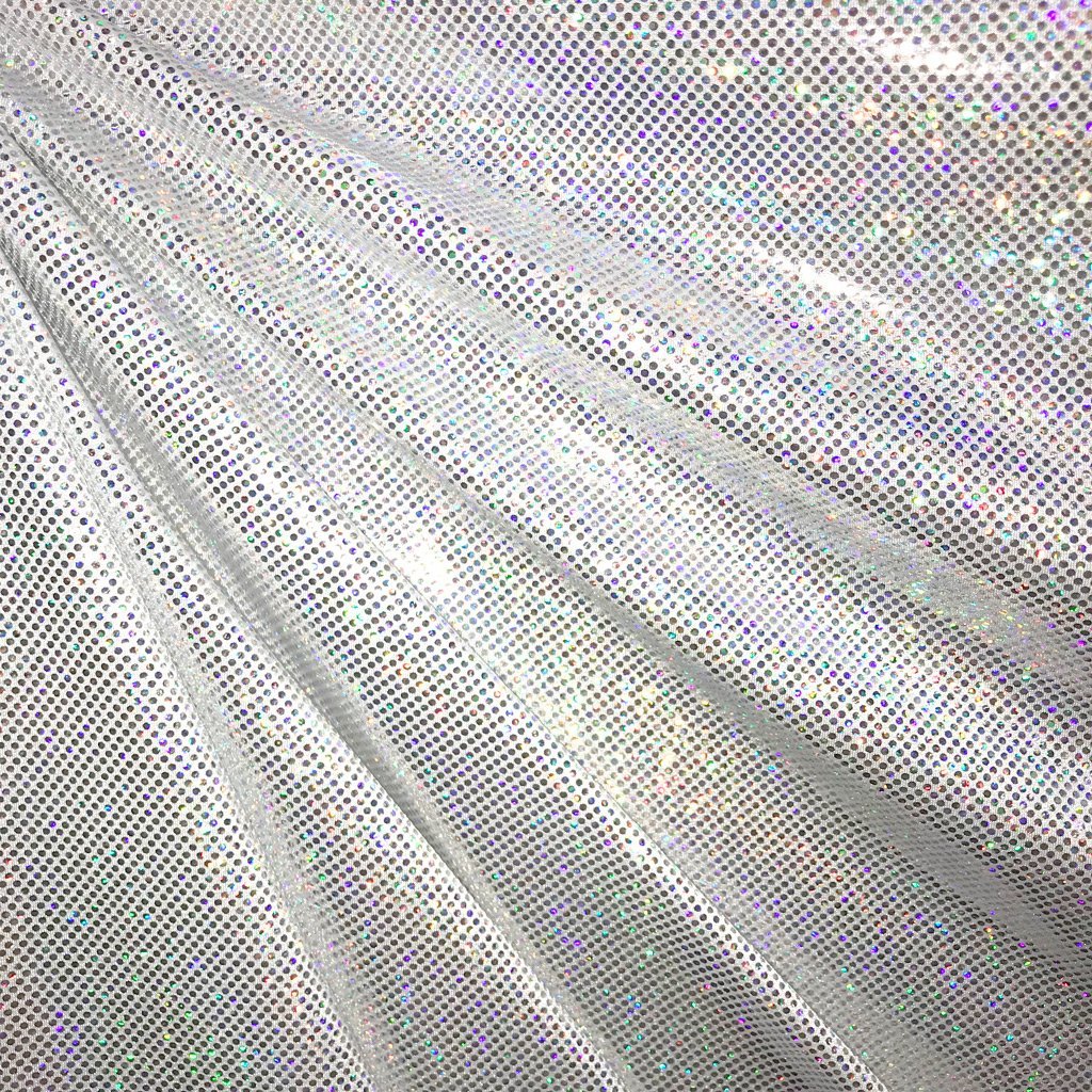 Foiled Spandex Sparkles Fabric