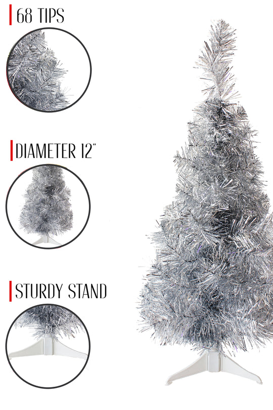 2' Tabletop Classic Tree