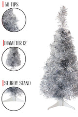 2' Tabletop Classic Tree