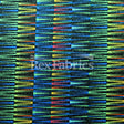 Spectrum Nylon Spandex Fabric - Multicolor Zigzag Print, 58/60" Width (1 Yard)