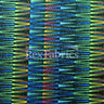Spectrum Nylon Spandex Fabric - Multicolor Zigzag Print, 58/60" Width (1 Yard)