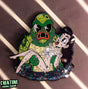 Creature Feature - With Rainbow Glitter Lagoon - Enamel Pin