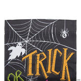 Spider Webs and Ghosts Trick or Treat Outdoor Garden Flag 28" x 40"