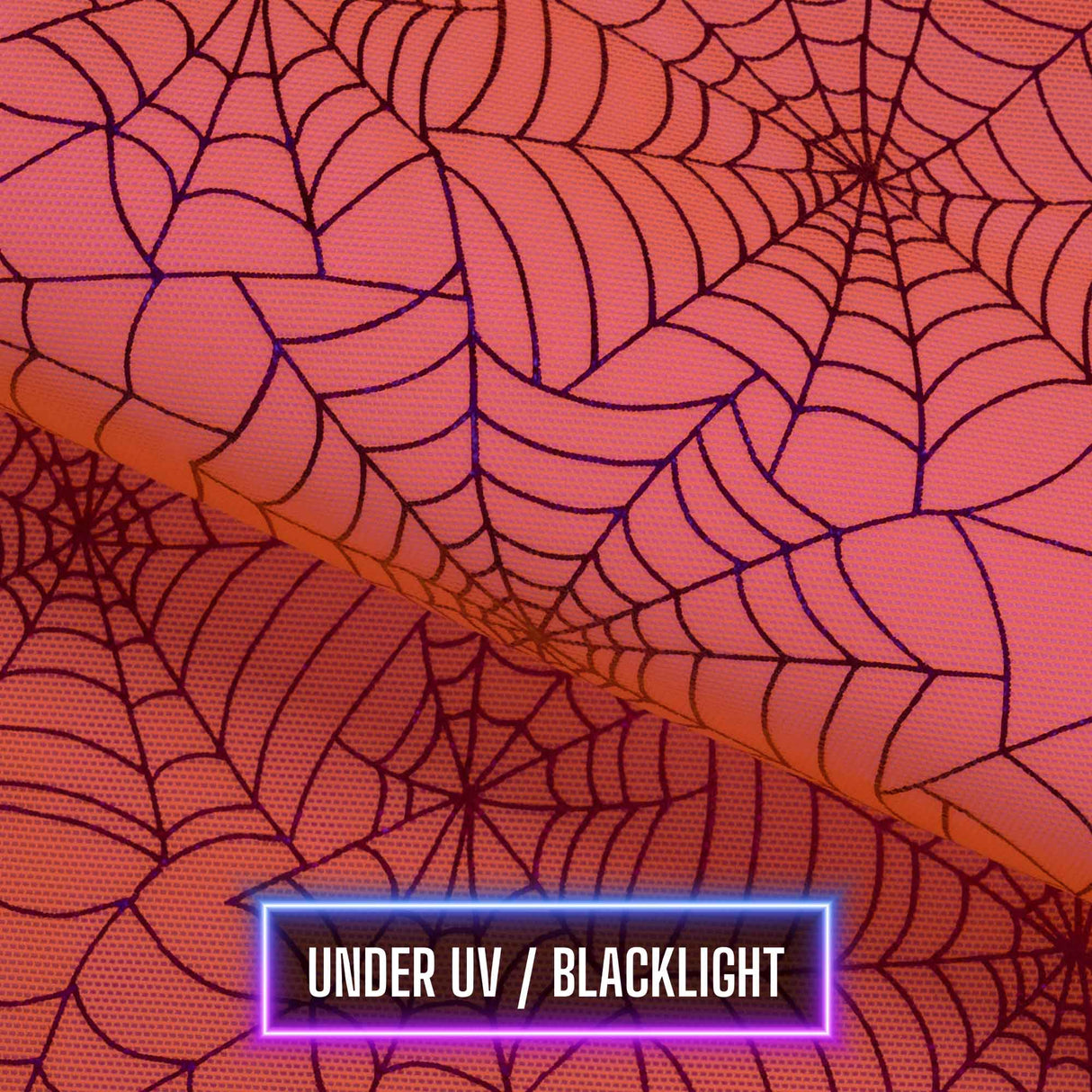 Spiderweb Foiled Mesh Spandex Fabric
