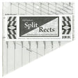 Acrylic Quilting Template Split Rects Ruler