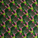 Rayon Poplin Fabric Split Banana Leaf Tribal Design
