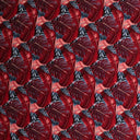 Rayon Poplin Fabric Split Banana Leaf Tribal Design
