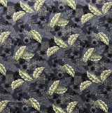 Cotton Fabric Split Leaf Hammock Fern Print