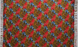 Rayon Sarong with Fringes Split Leaf