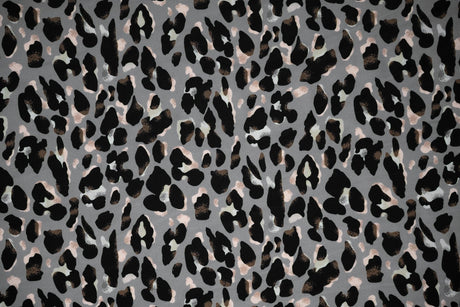 Leopard Printed Spandex Fabric