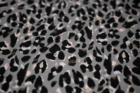 Leopard Printed Spandex Fabric