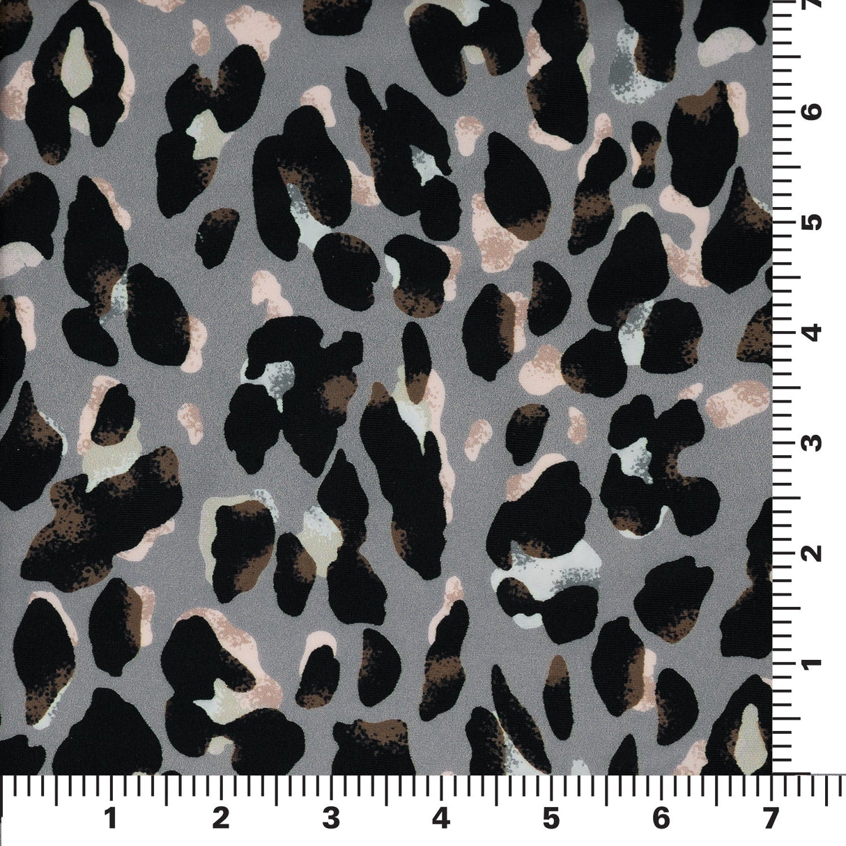 Leopard Printed Spandex Fabric