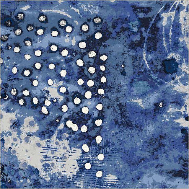 Cotton Wideback Fabric Spotted Graffiti Weather Map