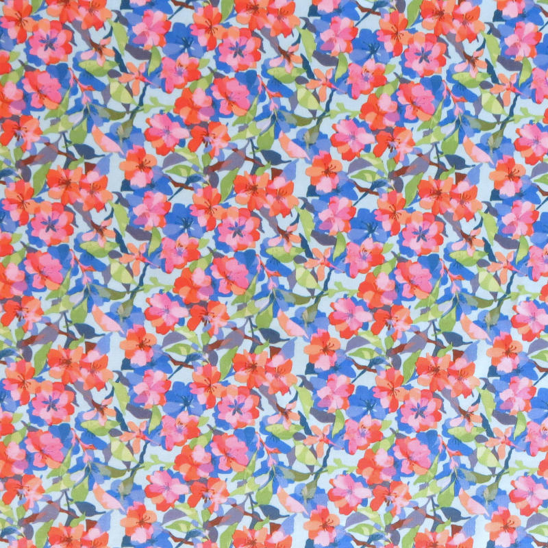 Swim Knit Spring Mini Floral Poly Spandex