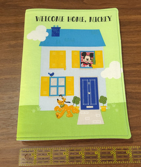 Fabric Panel Spring Creative Mickey Soft Book Cotton